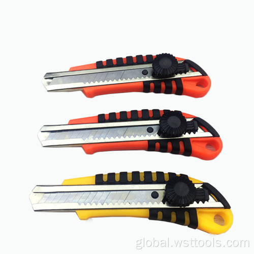 Retractable 18Mm Knife Retractable 18mm Safety Utility Knife Factory